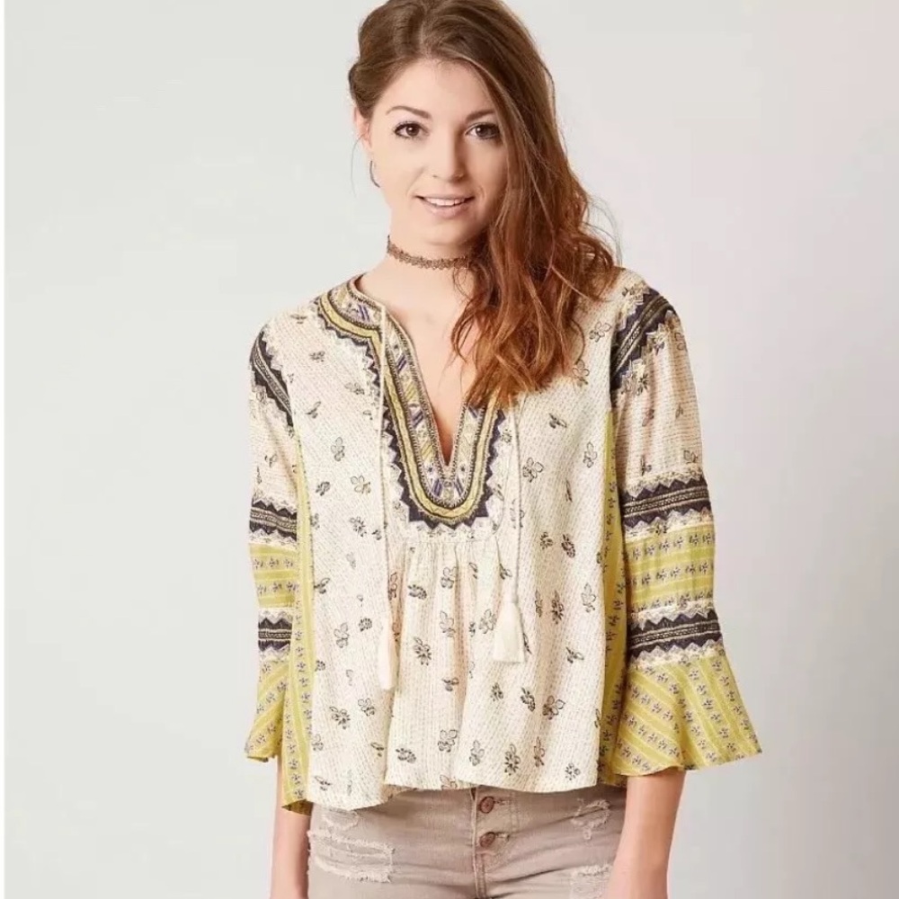 Free People But I Like It Blouse